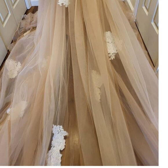 Iryna kotapska Wedding Dress Size 48  US 10 - Picture 4 of 14